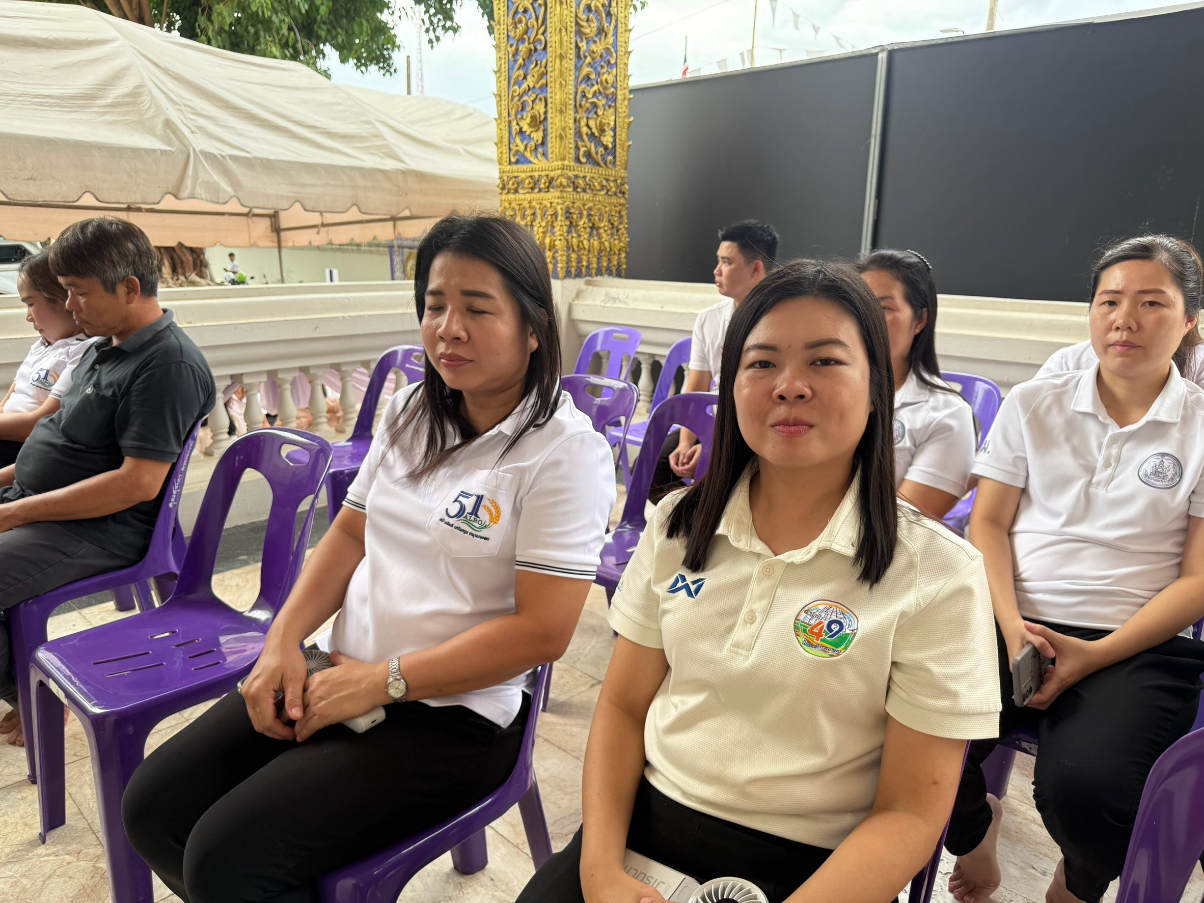 title - ส.ป.ก.แพร่  เข้าร่วมพิธีเจริญพระพุทธมนต์ เจริญจิตภาวนาและกิจกรรมร่วมพลังสร้างสัปปายะสู่วัดด้วย วิถี 5ส